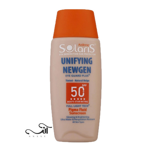 فلوئید ضدآفتاب یونی فایینگ نیوژن SPF50 (بژ طبیعی) اردن سولاریس