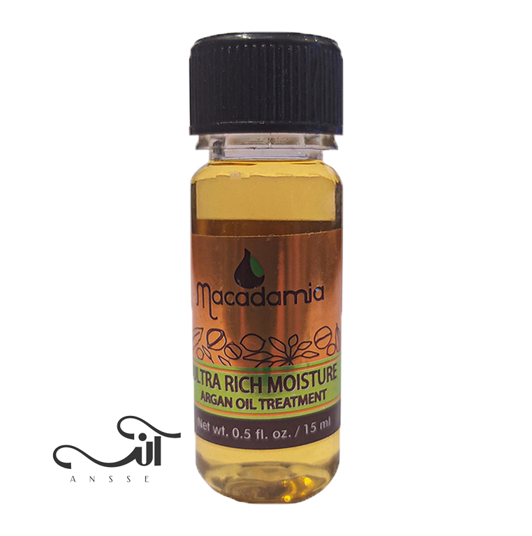 روغن مو ماکادامیا مدل آرگان حجم 15 میلی