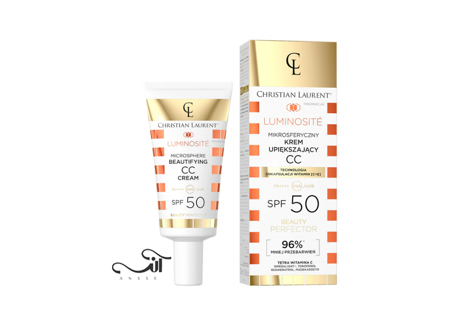 سی‌سی کرم لومینوسیته کریستین لورنت SPF50